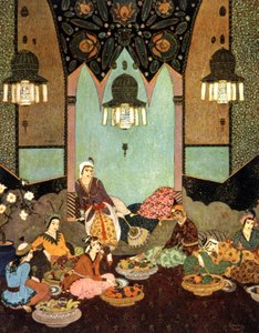 De kamer van Vruchten, Sinbad de Zeeman door Edmund Dulac