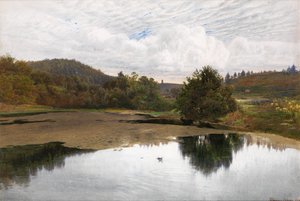 Leith Hill, vanaf Broadmoor, Surrey door Edmund George Warren