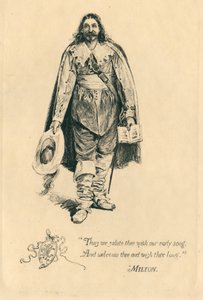 Voor Elizabethaanse liederen ter ere van liefde en schoonheid (litho)