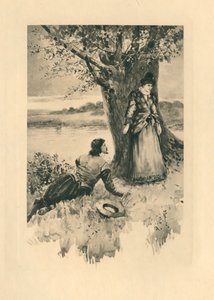 Voor Elizabethaanse liederen ter ere van liefde en schoonheid (litho)