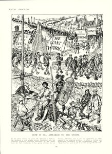 Hoe Engeland eruit zou kunnen zien voor een gezant uit Afrika door Edmund Henry Garrett