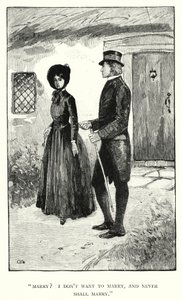 Illustratie voor Jane Eyre door Charlotte Bronte door Edmund Henry Garrett
