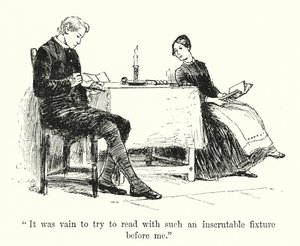 Illustratie voor Jane Eyre door Charlotte Bronte door Edmund Henry Garrett