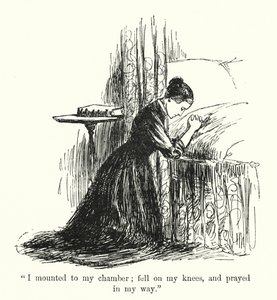 Illustratie voor Jane Eyre door Charlotte Bronte