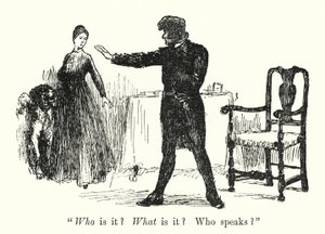 Illustratie voor Jane Eyre door Charlotte Bronte