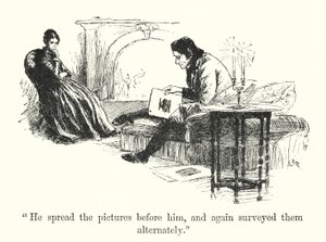 Illustratie voor Jane Eyre door Charlotte Bronte