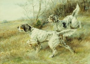 De jacht door Edmund Henry Osthaus