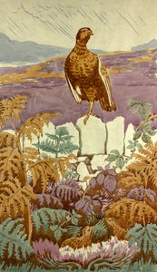 Uitkijk op de heide, c.1930 door Edmund Hunter