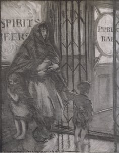 De taverne deur, Bibbys Jaarboek door Edmund Joseph (after) Sullivan