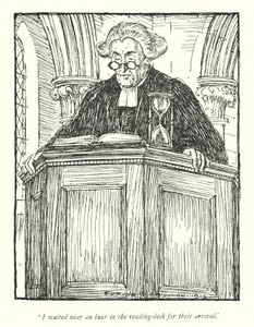 Illustratie voor The Vicar of Wakefield door Oliver Goldsmith door Edmund Joseph Sullivan