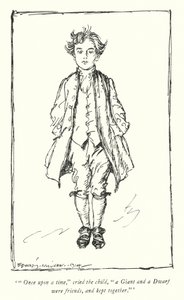 Illustratie voor The Vicar of Wakefield door Oliver Goldsmith door Edmund Joseph Sullivan