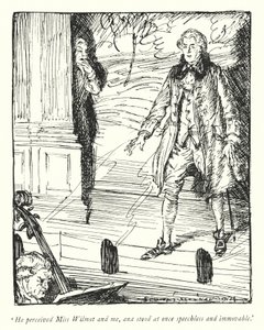 Illustratie voor The Vicar of Wakefield door Oliver Goldsmith door Edmund Joseph Sullivan