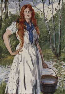 Isopel Berners door Edmund Joseph Sullivan