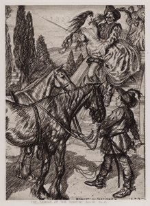 De Getemde Feeks, Act III, Sc 2 door Edmund Joseph Sullivan