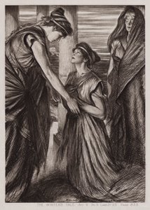 Het winterverhaal, Act V, Sc 3 door Edmund Joseph Sullivan