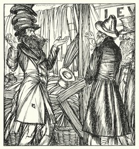 Illustratie voor Sartor Resartus door Edmund Joseph after Sullivan