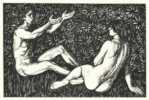 Illustratie voor Sartor Resartus door Edmund Joseph after Sullivan