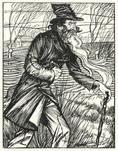 Illustratie voor Sartor Resartus door Edmund Joseph after Sullivan