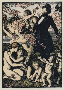 Illustratie voor Tennysons Maud door Edmund Joseph after Sullivan
