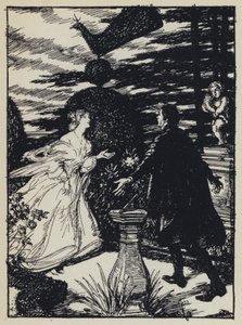 Illustratie voor Tennysons Maud door Edmund Joseph after Sullivan