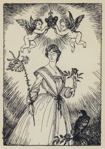 Illustratie voor Tennysons Maud door Edmund Joseph after Sullivan