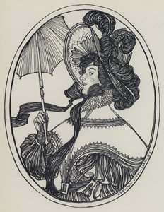 Illustratie voor A Dream of Fair Women and Other Poems door Edmund Joseph after Sullivan