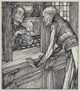 Illustratie voor A Dream of Fair Women and Other Poems door Edmund Joseph after Sullivan
