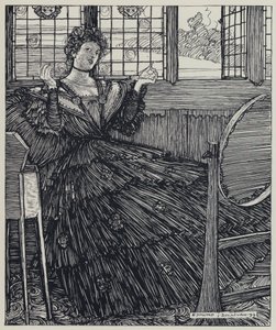 Illustratie voor A Dream of Fair Women and Other Poems