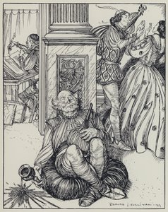 Illustratie voor A Dream of Fair Women and Other Poems door Edmund Joseph after Sullivan