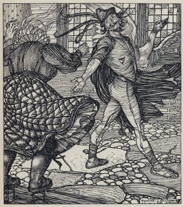 Illustratie voor A Dream of Fair Women and Other Poems door Edmund Joseph after Sullivan