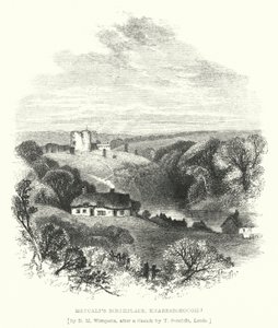 Geboorteplaats van Metcalf, Knaresborough door Edmund Morison (after) Wimperis