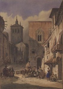 Madrid door Edmund Morison Wimperis