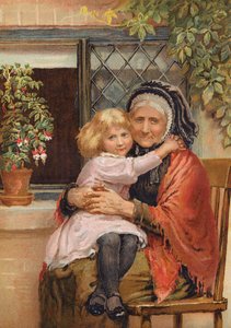 "Lieve oude oma!"