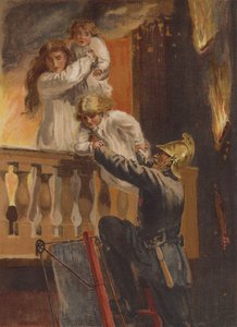Net op tijd door Edmund Richard White