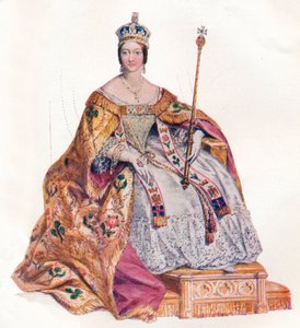 Alexandrina Victoria Koningin van Engeland, 1838, 1902 door Edmund Thomas Parris