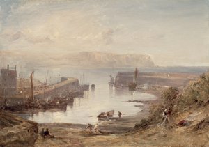Haven van Eyemouth door Edmund Thornton Crawford