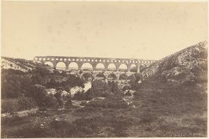 De Pont du Gard door Édouard Baldus