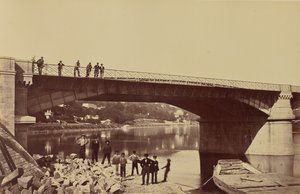 De brug van La Mulatière