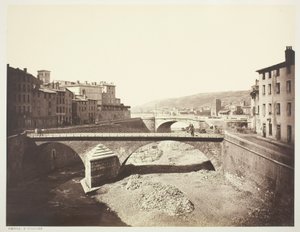 Vienne St. Colombe door Édouard Baldus