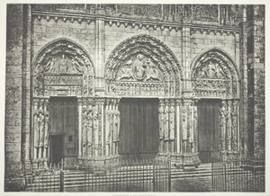 Hoofdportaal, kathedraal van Chartres
