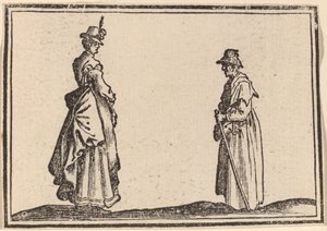 Twee vrouwen in profiel