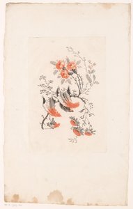 Diverse fantasiebloemen door Edouard Gautier Dagoty