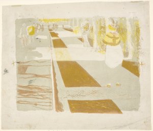 De Laan door Édouard Jean Vuillard