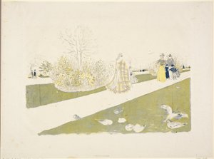De tuin van Tuilerieën