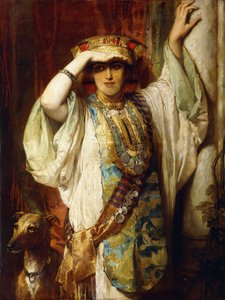 Medje, 1872 door Edouard Louis Dubufe