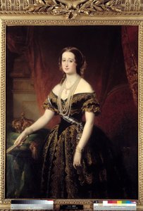 Portret van Eugenia, keizerin van de Fransen