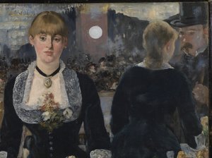Een bar bij de Folies-Bergère, 1881-82 (detail)
