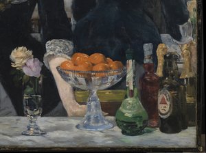Een bar in de Folies-Bergère, 1881-82 (detail)