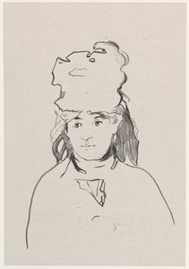 Berthe Morisot door Édouard Manet