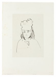 Berthe Morisot in Silhouet